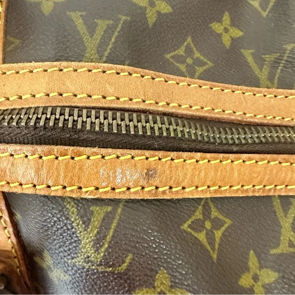 Louis Vuitton Sac Souple 45 Duffel Travel Bag Vintage Monogram - Picture 6 of 16